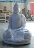 Artikelbild 3 des Artikels “Sitzender Buddha aus Flussstein in Bhumisparsha - Geste des Berührens der Erde. Etwa 115cm Höhe. “